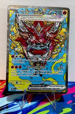Pokemon Hearthflame Mask Ogerpon ex 148/131 Prismatic Evolutions Special Illust… - Image 1