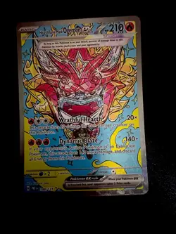 Pokemon Hearthflame Mask Ogerpon ex 148/131 Prismatic Evolutions Special Illust… - Image 2