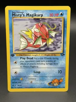 Misty's Magikarp [1st Edition] #88 Pokemon Gym Challenge - Image 1