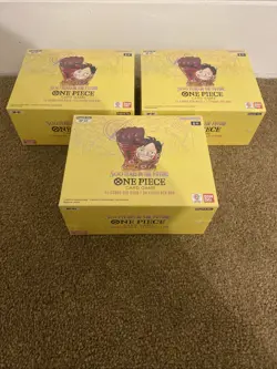 [BUNDLE] 3x One Piece OP-07 500 Years In The Future Booster Box English SEALED - Image 1