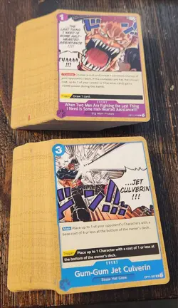 One Piece TCG OP11: A Fist of Divine Speed Bulk Lot x707- 96 Rare, 22 Leaders - Image 5