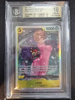 BGS 10 One Piece OP07-111 SR Lilith - English - 500 Years in the Future - Graded - Image 1