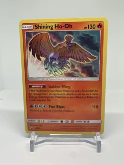 Shining Ho-oh - SM70 - Black Star Promo, Shining Legends - Pokemon Card - LP - Image 1