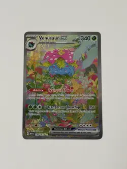 Pokemon TCG Venusaur EX Card 198/165 SV Sir Scarlet & Violet 151 Clean NM/M - Image 1