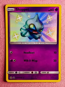 Shuppet | SV16/SV94 | Hidden Fates Shiny Vault | Pokemon Card Shiny Holo | NM - Image 1