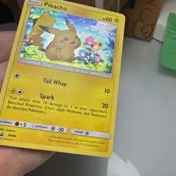 Pokemon Pikachu Black Star Promos SM86 Cosmos And XY89 Cosmos Holos 2 Cards - Image 3