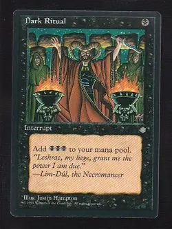 MTG Ice Age Dark Ritual - Image 1