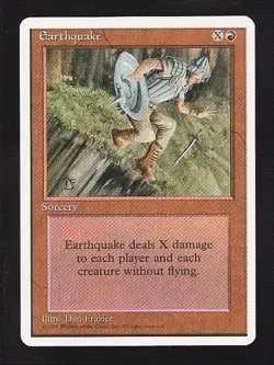 MTG 4th Edition Earthquake - Image 1