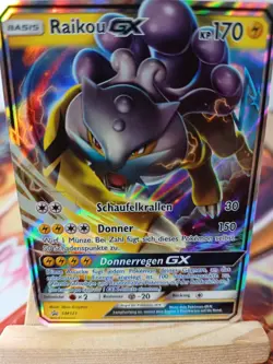 Raikou GX SM121 Black Star Promo Deutsch NM Pokemon - Image 1
