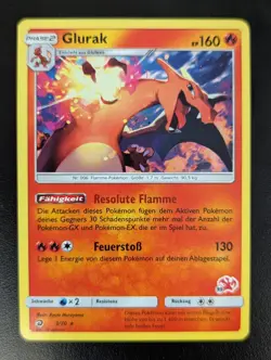 Glurak 3/70 Majestat Der Drachen Deutsch NM Pokemon - Image 1