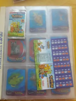 Pokemon Advanced Action Cards 1/108 Panini Complete Set very fine Condition - Image 1