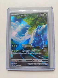 Heracross - 194/193 - Pokemon Paldea Evolved Illustration Rare Card NM - Image 1