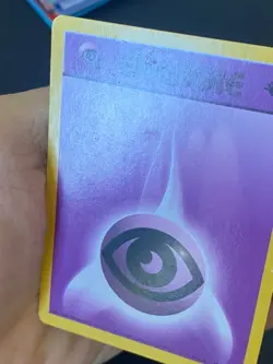 CARTE POKEMON ENERGIE PSY 101/102 EDITION 1 FR SET DE BASE COMMUNE - TBE - Image 2