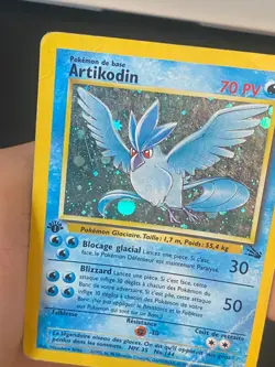 CARTE POKEMON ARTIKODIN 2/62 EDITION 1 FR HOLO WIZARDS FOSSILE - PL - Image 2