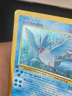 CARTE POKEMON ARTIKODIN 2/62 EDITION 1 FR HOLO WIZARDS FOSSILE - PL - Image 3