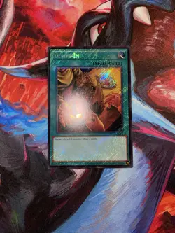 Yugioh! Trade-In LCKC-EN076 Secret Rare Reprint Near Mint - Image 1