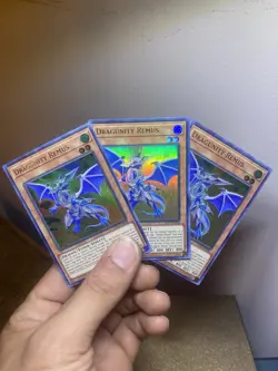 Yugioh! 3x Dragunity Remus - GFTP-EN038 - Ultra Rare - 1st Edition Near Mint - Image 1