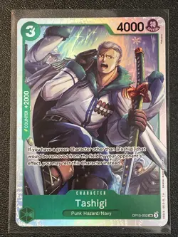 Tashigi OP10-032 SR Royal Blood ONE PIECE TCG Card NM English - Image 1