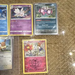 Pokemon TCG Promo Lot 7 Cards Pawmi Glaceon Togetic Snorlax Eevee Floette - Image 3