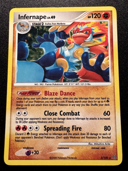 Infernape 3/100 D&P Stormfront Pokemon Card Holo Foil Rare MP - Image 1