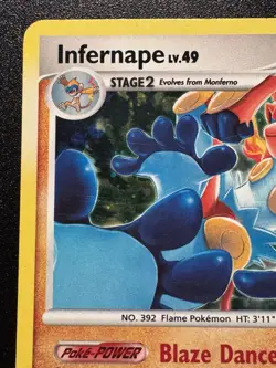 Infernape 3/100 D&P Stormfront Pokemon Card Holo Foil Rare MP - Image 3