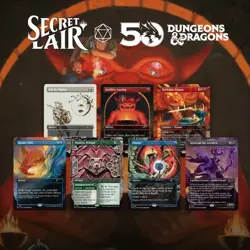 MTG Secret Lair X Dungeons & Dragons An Exhibition of Adventure x1 NONFOIL NEW - Image 1