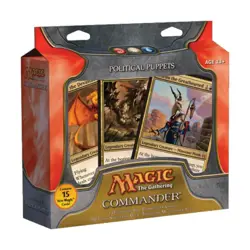 MTG POLITICAL PUPPETS ENGLISH Commander Deck Complete 2011 DISCONTINUED - Image 1