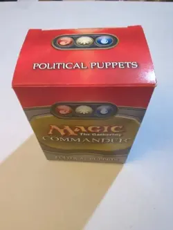MTG POLITICAL PUPPETS ENGLISH Commander Deck Complete 2011 DISCONTINUED - Image 4