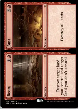 Boom // Bust R Time Spiral: Remastered 156 NM MTG x1 - Image 1