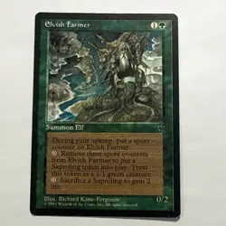 Elvish Farmer - Magic the Gathering MtG - Fallen Empires - LP - Image 1