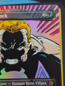 Eddie Brock / Venom, Lethal Protector M 0233 Borderless Foil Spider-Man MTG - Image 3
