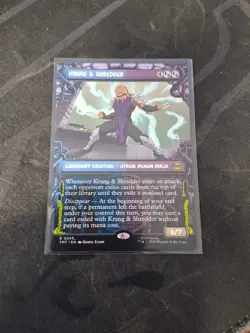 MTG Krang & Shredder (Showcase) Teenage Mutant Ninja Turtles Regular Free Ship - Image 1