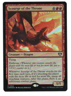 MTG Scourge of the Throne Foil Commander Masters Magic The Gathering TCG - Image 1
