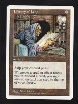 MTG 5th Edition Library of Leng - Image 1