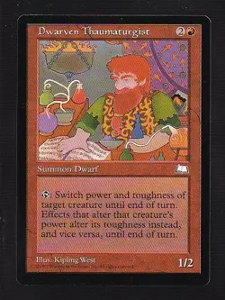 MTG Weatherlight Dwarven Thaumaturgist - Image 1