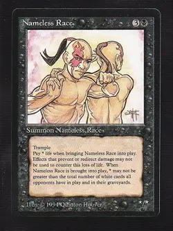MTG The Dark Nameless Race - Image 1
