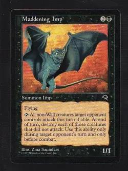 MTG Tempest Maddening Imp - Image 1