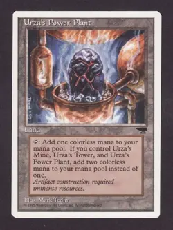 MTG Chronicles Urza's Power Plant (Rock in Pot) - Image 1