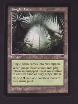 MTG Visions Jungle Basin - Image 1