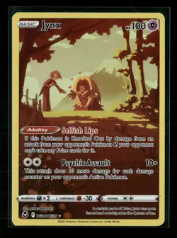 Pokemon TCG - Jynx (Full Art) TG04/TG30 - Silver Tempest Trainer Gallery - Image 1