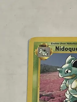 VTG Pokemon TCG Nidoqueen 23/64 Jungle Set Non Holo Rare Unlimited WOTC 1999 - Image 4
