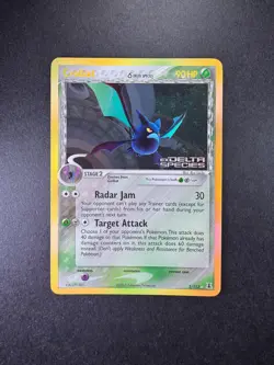 2005 Pokemon Crobat EX Delta Species 2/113 Reverse Holo Stamped - Image 1