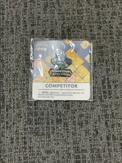 Pokemon 2025 NAIC North America International Championship Competitor Pin Sealed - Image 1