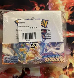 Pokemon TCG Scarlet & Violet Surging Sparks Booster box side rip see pix 🔥📦 - Image 1