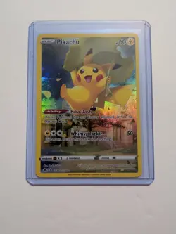 Pikachu GG30/GG70 Galarian Gallery Holo Pokemon 2023 Crown Zenith NM - Image 1
