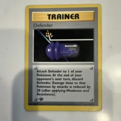 Pokemon TCG Defender Base Set Shadowless 1st Edition 80/102 Uncommon English - Image 1