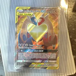 Pokemon Latias & Latios GX TAG TEAM Full Art Ultra Rare 170/181 Holo English - Image 1