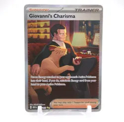 Pokemon | Giovanni's Charisma #204 - SPECIAL ILLUSTRATION RARE! - S&V: 151 (NM) - Image 1