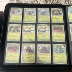 Pokemon TCG Destined Rivals Master Base Set Commons, RVS, Ex W/ Custom Binder - Image 3