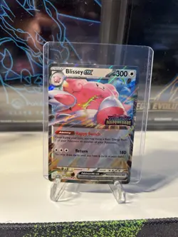 Pokemon TCG Blissey ex 134/167 - Double Rare Twilight Masquerade Promo Stamped - Image 1